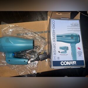 Conair Cord-Keeper Hair Dryer in Teal